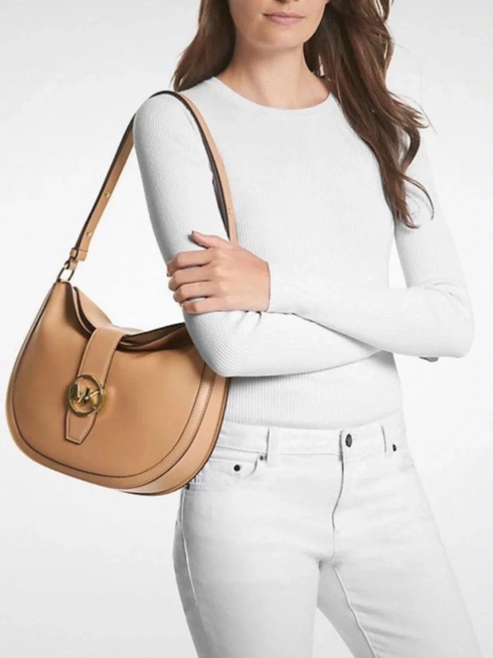 Michael Kors Large Gabby Hobo Bag with adjustable strap